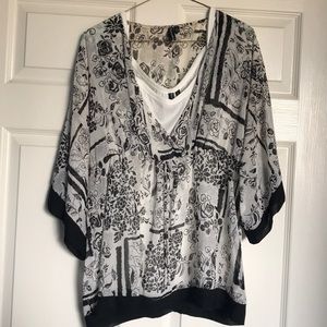 💜Pretty black & ivory set XL 💜 3 for $15